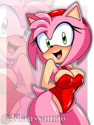 amy rose from sonic (series) by klaussaurio