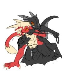 1:1 2021 black_body claws corruption dorsal_fin dorsal_frill dragon ear_fins fin frill_(anatomy) glowing glowing_eyes grey_body hi_res horn hypnosis latex leash leash_pull liquid_latex litledragon male mind_control multicolored_body mythological_creature mythological_scalie mythology negadrake red_body red_eyes scalie spines spiral spiral_eyes wings