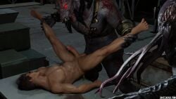 ahe_gao anal baldur's_gate_3 barefoot bulge dantejackal dead_by_daylight dead_or_alive erect_while_penetrated erection gay interspecies jin_lee legs_apart male_focus male_only monster monster_cock nude penis stomach_bulge the_oni thrusting_into_ass