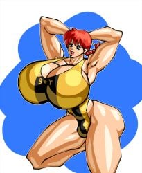 1female 1girls big_breasts big_breasts breasts breasts bulge cleavage dickgirl female female female_focus female_only futanari futanari giant_breasts giant_tits gigantic_breasts gigantic_tits huge_breasts huge_breasts large_breasts large_tits massive_breasts massive_tits negoto_(nego6) ranma_1/2 ranma_saotome red_hair swimsuit tagme thick_thighs thighs