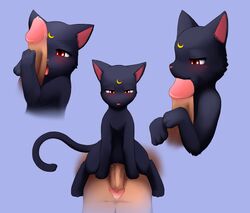 luna (sailor moon) from bishoujo senshi sailor moon by darkmirage