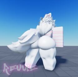 1boy 3d 3d_(artwork) ass_focus big_ass big_butt big_thighs femboy femboy_only gabz_(xr_revvie) huge_ass roblox robloxian solo solo_focus thick_ass thick_thighs xr_revvie