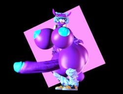 3d anthro anus big_ass big_breasts big_penis breasts bubble_butt dj_bop fortnite furry futanari huge_ass huge_breasts huge_cock penis tagme thick_thighs twerking video wide_hips