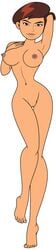 betty_director disney disney_channel female gagala kim_possible nipples nude pussy white_background