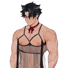 wriothesley (genshin impact) from genshin impact by sippycupart