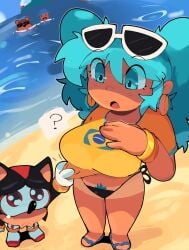 abstractpurple anthro beach brazil brazilian brazilian_female brazilian_miku crossover female frowning furry hatsune_miku heart human humanoid i_just_love_latinas_sonic latina male shadow_the_hedgehog sonic_(series) sonic_the_hedgehog_(series) vocaloid