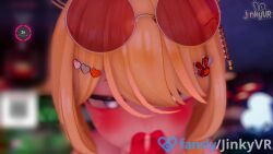 1girls 3d 3d_model accessories accessory animated arms athletic athletic_female blonde_female blonde_hair blonde_hair blonde_hair_female blowjob blowjob_face blush blush bunny_ears_headband close-up close_up curvaceous curvy curvy_body curvy_female curvy_figure dildo dildo_in_mouth female female_focus female_nudity fingers fit fit_female front_view functionally_nude girl humanoid jinkyvr light light-skinned_female light_skin long_hair looking_at_viewer mature_female mature_woman messy messy_hair moan moaning moaning_in_pleasure mostly_nude naked naked_female nude nude_female oral oral_insertion oral_penetration pale_skin piercing piercings ponytail practically_nude red_dildo shiny_skin shorter_than_30_seconds shorter_than_one_minute solo solo_female solo_focus sound sucking sucking_dildo sucking_off sucking_sound sunglasses sunglasses_on_head tagme tan_body tattoo thighs throat_noise two_tone_hair undressed up_close video virtual_reality virtual_youtuber voluptuous voluptuous_female vrchat vrchat_avatar vrchat_media vrchat_model wet_sounds white_girl white_sclera window
