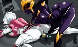 2girls arcee arcee_(g1) blackarachnia dildo dildo_in_pussy dildo_penetration insertion kumbhker multiple_girls pussy pussy_juice pussy_juice_stain transformers transformers_animated transformers_g1 uncensored vagina vaginal_insertion vibrator vibrator_in_pussy yuri