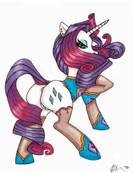 rarity (mlp) from friendship is magic by redrevolution