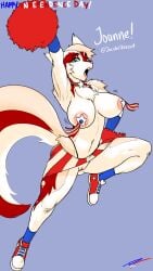 2024 4th_of_july anthro big_breasts blue_eyes bottomwear breasts brown_body brown_fur choker clothing english_text fakeryway female fur generation_3_pokemon genitals hi_res holidays ineffective_clothing jewelry joanne_carter linoone multicolored_body multicolored_fur necklace nintendo pasties pattern_bottomwear pattern_clothing pattern_skirt pleasure_castle pokemon pokemon_(species) pom_poms pussy red_body red_fur skirt solo striped_bottomwear striped_clothing striped_skirt stripes tail text thick_thighs thong_straps two_tone_body two_tone_fur white_body white_fur wide_hips