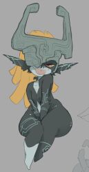 female_focus female_only helmet hips imp imp_midna looking_at_viewer midna solo solo_focus the_legend_of_zelda thelovelylair thick_ass thick_thighs tongue tongue_out twilight_princess wide_hips wide_thighs