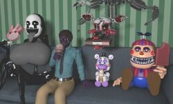 3d bear eating_ice_cream five_nights_at_freddy's five_nights_at_freddy's_4 fox freddy_fazbear's_pizzeria_simulator helpy huge_breasts human humanoid ice_cream ice_cream_sandwich marimike michael_afton nightmare_balloon_boy nightmare_mangle nightmarionne no_nude purple_body purple_skin source_filmmaker yuuki_momofox