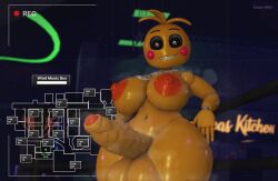 1futa 3d animatronic areolae balls belly_button big_balls big_breasts big_penis breasts camera_view five_nights_at_freddy's fnaf futanari nipples penis roblox roblox_studio solo stomach tagme thick_thighs thighs toy_chica_(fnaf) toy_chica_(love_taste) uncircumcised yukari_hanarr34