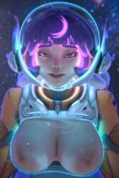 1girls 3d activision ass astronauts big_ass big_breasts blizzard_entertainment breasts breasts bust busty curvaceous curvy curvy_figure female female_focus hips huge_breasts juno_(overwatch) large_breasts light-skinned_female light_skin open_clothes overwatch overwatch_2 piroguh smug space top_heavy voluptuous waist