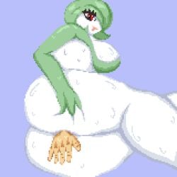 ambiguous_gender ambiguous_prey anal anal_vore animated anthro ass big_breasts big_butt bodily_fluids breasts butt_squish duo eyelashes female gardevoir generation_3_pokemon humanoid interspecies nintendo pixelg pokemon pokemon_(species) pokemon_pred pokephilia squish sweat sweaty_butt thick_thighs tongue tongue_out vore