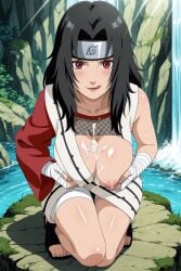 1girls after_paizuri after_sex ai_generated bandaged_arm bandages big_breasts breast_focus breasts breasts_out busty cum cum_on_body cum_on_breasts cum_on_clothes feet female full_body huge_breasts kimono kneeling knees_together_feet_apart kurenai_yuhi licking_lips long_hair mature mature_female milf naruto naruto_(series) naruto_shippuden nipples no_bra one_breast_out outdoors pinup presenting presenting_breasts revealing_clothes sandals shirt shirt_lift single_sleeve tank_top tank_top_lift torn_clothes uncensored upper_body waitercolor waterfall yuuhi_kurenai