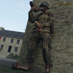 airborne boots foot_fetish helmet jerking male_only manly paratrooper sniffing soldier soldiers tommys_eagle_hq uniform wanking world_war_2