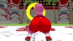 3d amy_rose big_breasts huge_ass tagme thick_thighs twerking video zer0264