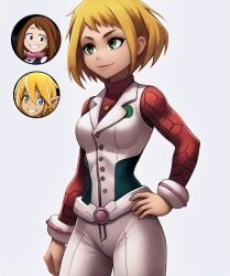 ai_generated aidude aura_bella_fiora fusion fusion_character ochako_uraraka tagme