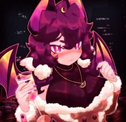 anime bat bat_humanoid bat_vtuber busty fruit_bat haunted_lemonade hauntlemons humanoid_bat indie_virtual_youtuber indie_vtuber koudere oshi virtual_youtuber vtuber waifu