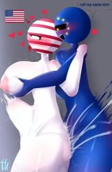 1futa 1girls 44waa29304 bad_anatomy big_ass big_breasts big_penis blue_body blush bulge countryhumans countryhumans_girl cumming_in_pussy european_union_(countryhumans) futanari grabbing_breasts hearts_around_head open_mouth penis_in_pussy rough_sex tongue_out united_states_of_america_(countryhumans)