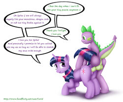 anus balls cutie_mark dragon english_text equine female feral friendship_is_magic hair horn horse livriel male my_little_pony penetration penis pony purple_fur sex spike_(mlp) text twilight_sparkle_(mlp) unicorn vaginal_penetration vaginal_penetration