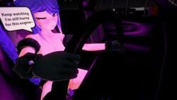 3d 3d_model breasts car female_human pussy totless_(vtuber) virtual_youtuber vtuber