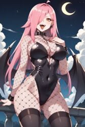 1girls ai_generated big_breasts blush breasts chilean chilean_female fishnet_clothing fishnets halloween latam_virtual_youtuber long_hair looking_at_viewer neneefthy night outdoors pink_hair public socks solo_female tagme thighs tupadrev4 vampire vampire_girl virtual_youtuber vtuber yellow_eyes