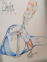 after_sex anal anus ass balls blue_skin cum cum_in_ass cum_inside cum_on_ass cum_on_penis cum_string cumshot dragon drakorwolf eros gay hands-free humanoid_penis male multiple_males orgasm penis scalie sex white_skin