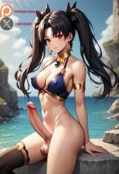 1futa abdomen ai_generated balls big_penis blush_breasts breast_grab breasts breasts_out cock cum dick dickgirl dickgirl/dickgirl dickgirl/female dickgirl_penetrating erection eyes fate_(series) futa_focus futa_only futanari futasub hair huge_cock ishtar_(fate) ishtar_(fate)_(all) ishtar_(fate/grand_order) legs light-skinned_futanari long_hair looking_at_viewer low-angle_view medium_breasts naked naked_female nipple_slip nipples nude nude_futanari nudity penis precum solo standing sweat uncensored