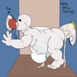 1:1 anal anal_sex animal_genitalia animal_penis animated_skeleton anthro asgore_dreemurr balls bathroom biped bodily_fluids bone boss_monster_(undertale) bovid canid canine canine_genitalia canine_penis caprine cum cum_in_ass cum_in_mouth cum_inside cum_on_ground cumflation fellatio foreskin genital_fluids genitals glans glory_hole goat greater_dog group hi_res humanoid inflation knot knotted_penis male male/male male_only mammal oral oral_penetration overweight overweight_humanoid overweight_male penetration penile penile_penetration penis penis_in_ass penis_in_mouth public public_restroom restroom_stall rokie38 sans sans_(undertale) sex skeleton spitroast toilet trio undead undertale undertale_(series)