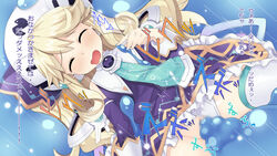 artist_request blonde_hair blue_eyes blush dogoo fairy fairy_wings female histoire neptunia_(series) panties panties_aside rape restrained sex slime slime_monster tagme tear tentacle vaginal_penetration