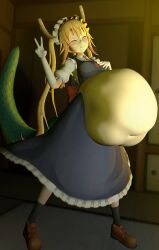 3d female female_only miss_kobayashi's_dragon_maid qpwuzhere solo tagme tohru_(dragon_maid) vore