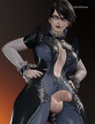 3d bayonetta bayonetta_(character) blender cybrokrimson futa_only futanari generalbutch