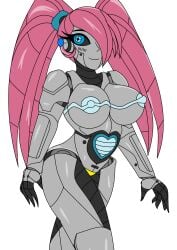 female huge_ass huge_breasts robot robot_girl robot_humanoid robot_joints thick_thighs wide_hips