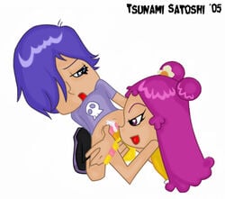 2005 ami_onuki cartoon_network hi_hi_puffy_amiyumi tagme tsunami_satoshi white_background yumi_yoshimura yuri