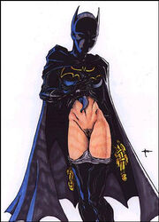 1990s 1999 20th_century batgirl batman_(series) cassandra_cain dc_comics female female_only human low_res lowres pussy solo tagme tcatt unshaved_pussy