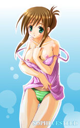 clothing female female_only human large_breasts panties solo sophia_esteed star_ocean tagme