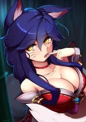 ahri from league of legends by pudding300