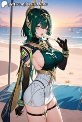 nefer (genshin impact) from genshin impact by neuratone