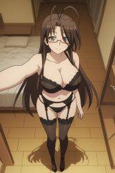 hasegawa chisato from shinmai maou no testament by kuro-ai