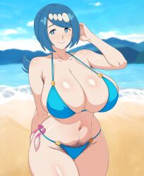 lana's mother (pokemon) from game freak by tsubasadraw