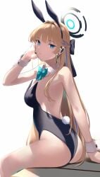 bunnygirl from blue archive by saisarisu