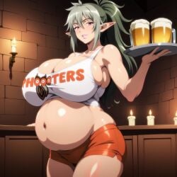 echidna (queen's blade) from hooters