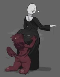 fem gaster from undertale by kitapult