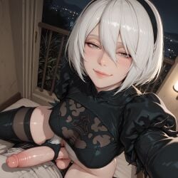 yorha 2b from nier: automata by nexynsfw