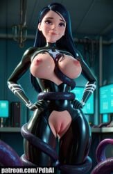 she-venom from marvel by pdbai