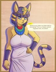 ankha from animal crossing by kadath