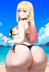 ai_generated ass big_ass bikini bottom_heavy breasts bubble_ass bubble_butt curvy curvy_body curvy_female curvy_hips female heavenly_ass heavy_breasts huge_ass huge_breasts kitagawa_marin sono_bisque_doll_wa_koi_wo_suru tagme thicc_body thick_ass thick_hips thick_thighs tight_clothing wide_hips