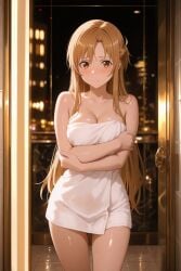 ai_generated anime beautiful beauty blush breasts cleavage cute eyes female flat_belly girl girly high_quality high_resolution highres human long_hair love maellepetite medium_breasts naked nsfw nude nude_female nudity oil oiled oiled_body oiled_skin petite petite_body petite_female pose shiny_skin skinny slim slim_waist small_breasts sword_art_online teenage_girl uncensored young yuuki_asuna